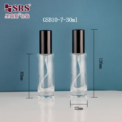 satın al Kare zarif dağıtıcı ince sis lüks el dezenfektan konteyneri 15 ml 30 ml cam sprey şişesi online manufacture