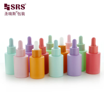 satın al Renkli Toptan Satış Boş Özelleştirme Essential Oil için Cam Damla Şişe online manufacture