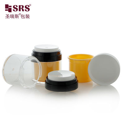 satın al 15ml 30ml 50ml Boş Akrilik Kozmetik Değiştirilebilir Kap Havasız Kavanoz Krem online manufacture