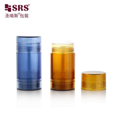 satın al Yuvarlak Şekil Özelleştirme Enjeksiyon Rengi Plastik PP Deodorant Stick Konteyner 75g online manufacture