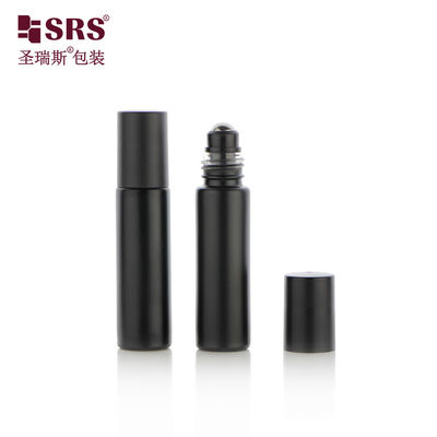 satın al Yuvarlak Kalın Duvarlı Özellik Elegant Parfüm Masaj Çelik Topu Cam Şişe 10ml online manufacture