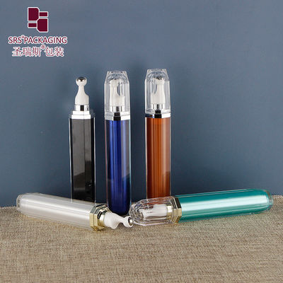 satın al 20ML Göz Serumu Masaj Roller Çelik Top Şişeler Özellik Lüks Rol Üzerinde Uygulayıcı Şişe online manufacture