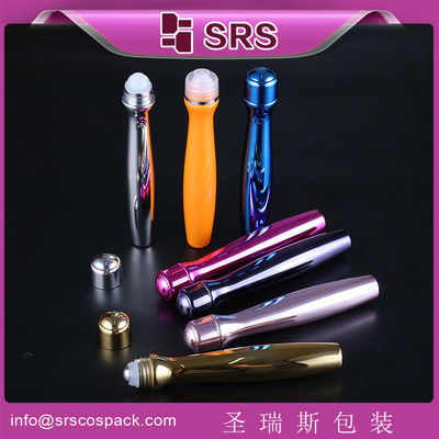 satın al SRS Plastik 15 ml yuvarlak şişe ve PETG 15 ml parfüm yuvarlak şişe göz kremi için online manufacture
