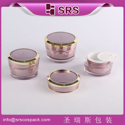 satın al Shengruisi ambalajı J031-5ml 10ml 15ml 30ml 50ml akrilik krem kavanozu online manufacture