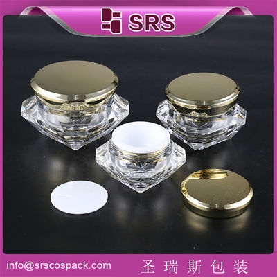 satın al J060 5ml 15ml 30ml 50ml elmas şeklindeki maske kavanozu toptan online manufacture