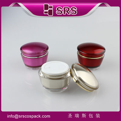 satın al Shengruisi ambalajı J035-15ml 30ml 50ml akrilik krem kavanozu online manufacture