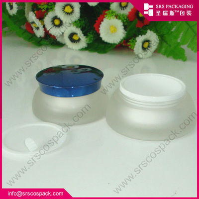 satın al J034 15ml 30ml 50ml özel şekilli akrilik kozmetik kavanoz online manufacture