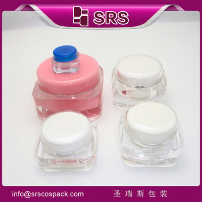 satın al Shengruisi ambalajı J051-5ml 15ml 30ml 50ml 100ml akrilik krem kavanozu online manufacture