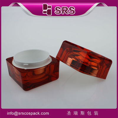 satın al shengruisi ambalajı J054-10ml 15ml 30ml 50ml boş akrilik krem kavanozu online manufacture