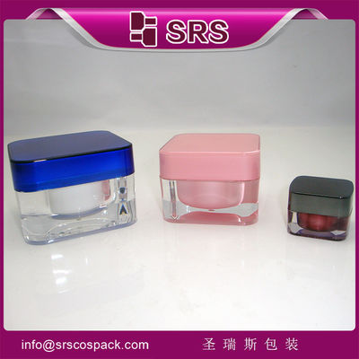satın al Shengruisi ambalajı J056-5G 30G 50G kare akrilik krem kavanozu online manufacture