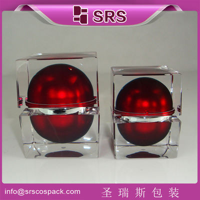 satın al Shengruisi ambalajı J059-30G 50G kare akrilik krem kavanozu online manufacture