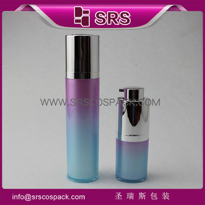 satın al SRS PACKAGING A021 15ml 30ml 50ml yüksek kaliteli hava içermeyen akrilik şişe online manufacture
