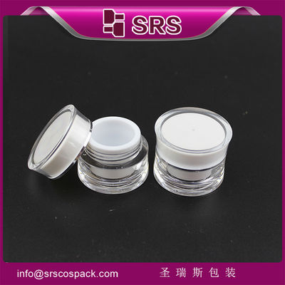 satın al J092 5g 10g 15g 30g 50g lüks özel şekilli kozmetik akrilik kavanoz online manufacture