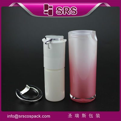 satın al A021 Silindir şeklindeki havasız şişe, 15 ml 30 ml 50 ml vücut kremi kapı online manufacture