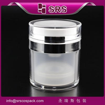 satın al A100 15ml 30ml 50ml kavanoz beyaz solucanlı deri bakımı kremi online manufacture
