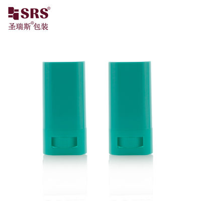 satın al 15 ml 20 ml Boş Oval Şekil Cep Boyutu Güneş Koruyucu Balzam Stick Deodorant Taşıyıcısı online manufacture