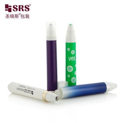 satın al Yuvarlak Şekil PCR PP Geri Dönüştürülmüş Çevre Dostu Boş Rol Masaj Topu Top Dükkan 15ml Şişe online manufacture