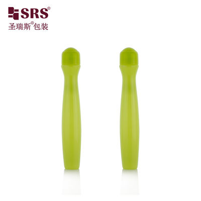 satın al Enjeksiyon üfleme parlak yeşil renk bel şekli PETG Plastik Örnek 15ml Rulo Şişe online manufacture