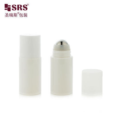 satın al 50ml 60ml 90ml Boş PET Şık Rol Top Plastik Vücut Yağı Şişeleri Roll On online manufacture