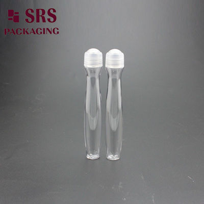 satın al SRS8447-15ML göz serumu için boş metal topu üzerindeki şeffaf PETG radyal şekilli rulo online manufacture