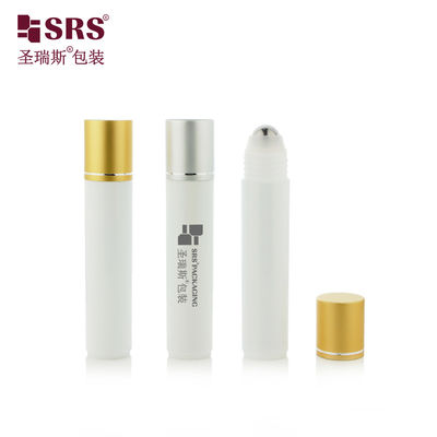 satın al RPA-35ML Mat Finished White Injection PP PCR Recycled Eco-friendly Roller Steel Ball Massage Serum Hair Serum için şişe online manufacture
