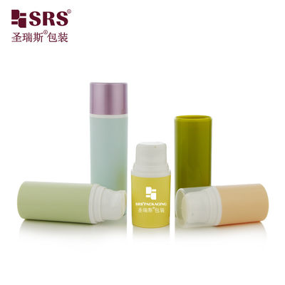 satın al PA203A 15ML 30ML 50ML Serum için özelleştirilebilir PP havasız şişe Baskı kolay Markalama Kozmetik ambalaj online manufacture