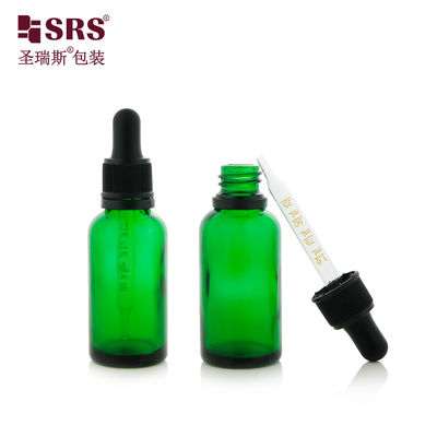 satın al D003-1 Yeşil Parlak Cam Damla Şişesi, Parfüm İçin TE Dönüştürülemez Kapaklı, Sızıntı Yapan, Sızdırmayan online manufacture