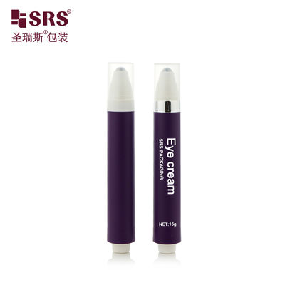 satın al AY 10ML 15ML Plastik Baskı Düğmesi Tasarımı Nemlendirici Göz Jeli için Hava Sıktırmayan Rol Masaj Şişesi online manufacture