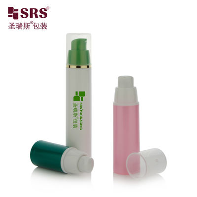 satın al A024 15ml 30ml 50ml Enjeksiyon Özel Renkli PP PCR Losyon Gel Temel için Havasız Pompa Şişesi online manufacture