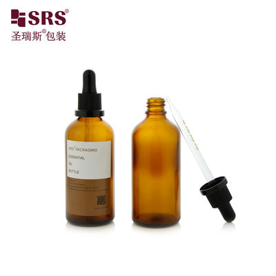 satın almak D012 Saç Serumu Essense Cam Damla Şişe Yuvarlak Şekil 5ml 10ml 15ml 20ml 30ml 50ml 100ml Ambalaj online manufacture