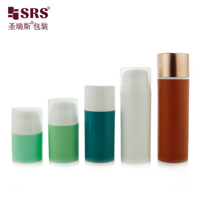 satın al PA609 30ml 50ml Tatlı Deri Bakım Temizleyici Losyon Gel Foundation PP Havadan Yoksun Şişe online manufacture