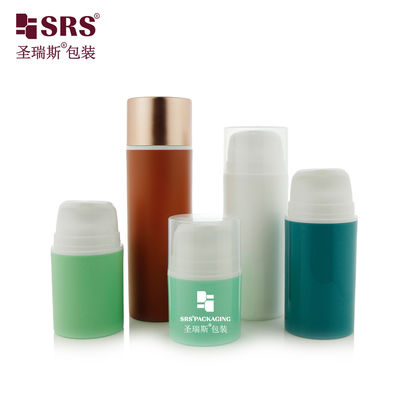 satın al PA609 Snap On Tip Pompa PP PCR Geri Dönüştürülmüş Malzeme Hava Yoksun Losyon Şişe Paketleme Deri Bakımı Serum Temizleyici için Özelleştirme online manufacture