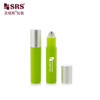satın al RPA-10ML Enjeksiyon Mat Yeşil Buzlu Plastik PP PCR Rulo Çelik Bilyalı Şişe, Alüminyum Kapaklı, Kaşıntı Önleyici Sıvı İçin online manufacture