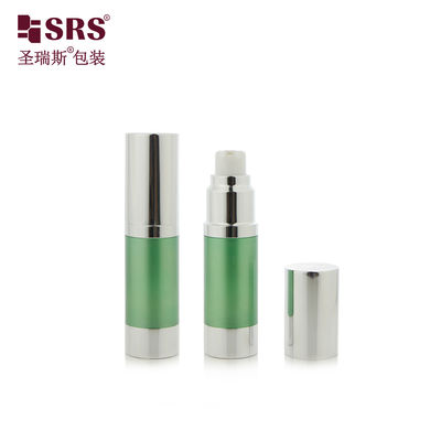 satın al A022B 10ml 20ml 30ml 50ml Plastik yuvarlak havasız pompa losyon şişesi kozmetik taban için online manufacture