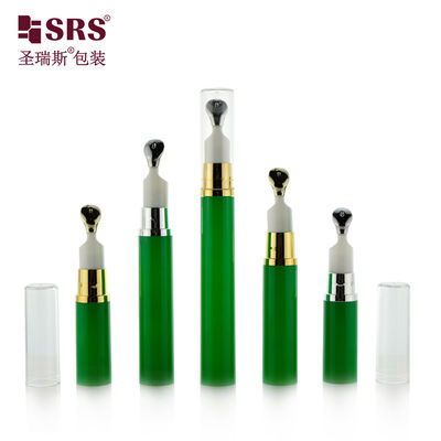 satın al A0031B 5ml 10ml 12ml 15ml Metal Zenk Başlı Boş Havadan Yoksun Pompa Şişe online manufacture