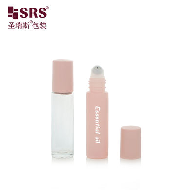 satın al BLPM-10ML Yarı Şeffaf Yuvarlak Kalın Duvarlı Cam Roller Parfüm Şişesi Konteyneri Sızıntı Yok online manufacture