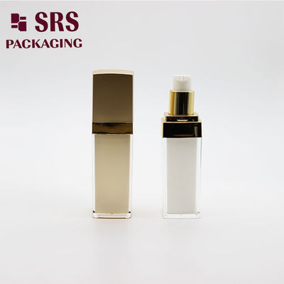 satın al Shengruisi ambalajı L050-120ML toner için kare akrilik şişe online manufacture