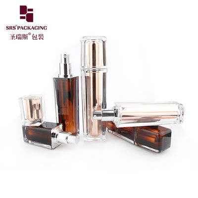 satın al L054 15ml 30ml 50ml 100ml kare şeklinde losyon şişesi online manufacture