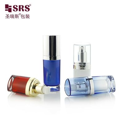 satın al L080 Shengruisi Özel Renkli Üçgen 15ml 30ml 50ml Plastik Akrilik Losyon Deri Bakım Paketi online manufacture