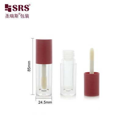 satın al G1139 Injection Color Screw Cap Transparent Plastic Lipgloss Tube Container Customization Cute Cylinder online manufacture
