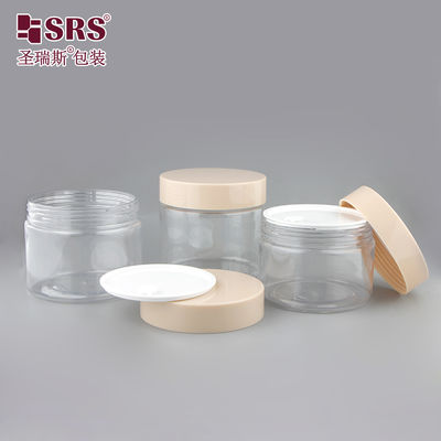 satın al PET008 200g 250g 300g Customized Color PET Plastic Facial Cream Jar Container Packaging Wholesale online manufacture