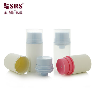 satın al PA608 30ml 50ml 80ml 100ml 120ml 150ml 200ml Sevimli Özel Renkli Boş Hava Almayan Fondöten Şişesi online manufacture