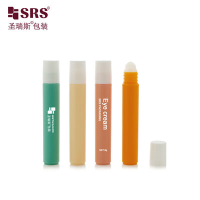 satın al RPP 8ml Enjeksiyon Opaque Renkli Plastik PP PCR Geri Dönüşümlü Malzeme Yuvarlak Rulo Top Şişe Akne Tedavi Jeli İçin online manufacture