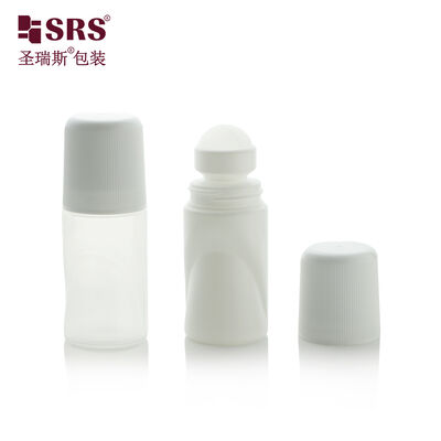 satın al RPPB 50ML Eşsiz Şekilli Plastik PP Mono Roll On Deodorant Şişesi online manufacture