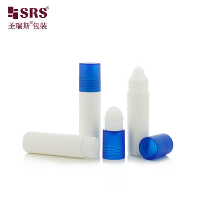 satın al RPPF 18ml Düz PP Matte Roll On Deodorant Gel Şişe PCR Geri Dönüştürülmüş Malzeme Ambalajı online manufacture