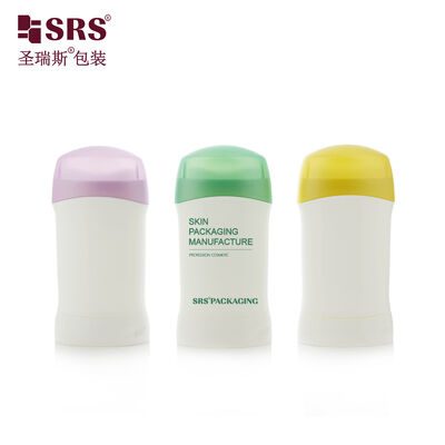 satın al D045 SRS 45ml 75ml PP PCR Ekonomik Deodorant Stick Güneş Kremi Stick Kabı online manufacture