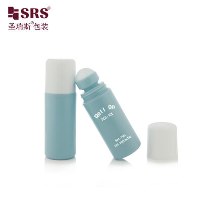 satın al RPPC 75ML 2.5 oz Plastik PP PCR Enjeksiyon Solunum Antiperspirant Gel İçin Roller Top Şişesi online manufacture