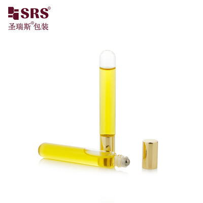 satın al BLP 10ML yuvarlak tabanlı boru göz yağı masajı için cam yuvarlak şişe sızıntı yok online manufacture