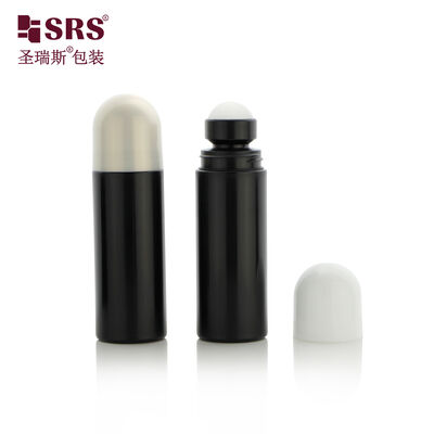 satın almak RPPD 3 oz Erkekler İçin Kubbe Kapaklı Özelleştirilmiş Siyah Şişe Soğutma Kabartma Jeli Rulo Şişeler online manufacture