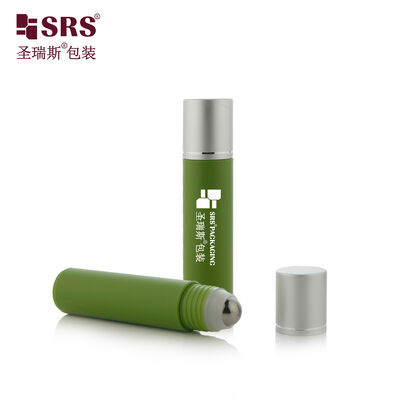 satın almak Toptan 30ml Doldurulabilir Plastik Rulo Şişe Çelik Bilyalı Alüminyum Kapak Parfüm Deodorant Yağı İçin online manufacture